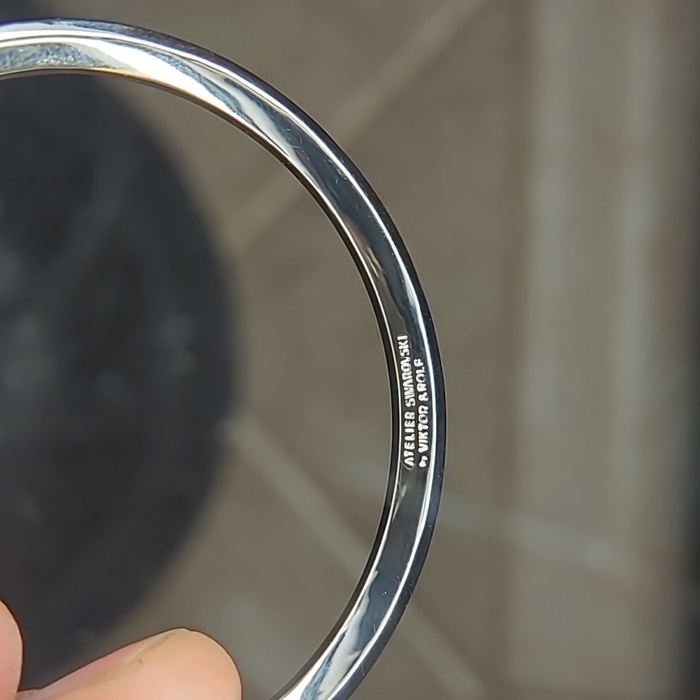 Atelier Swarovski Viktor & Rolf Crystal Hoops - Picture 6 of 6